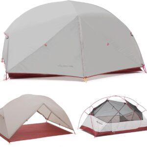 Tienda de campaña BISINNA 2P ultraligera 3 estaciones