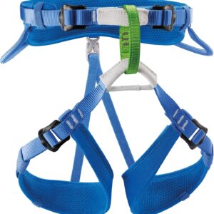 Petzl Macchu: Arnés infantil ajustable hasta 40 kg