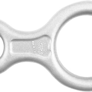 Kong Classic 8 Aluminio - Descensor de figura 8 en aluminio pulido