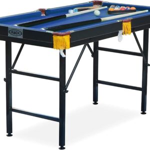 Mesa de Billar Plegable Leo 4 pies RACK