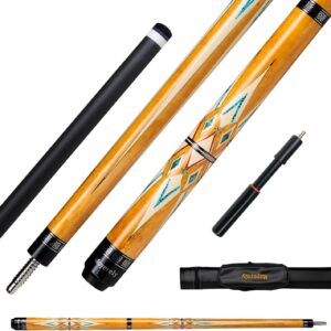 Taco de billar profesional fibra carbono 11.8/12.5 mm con funda