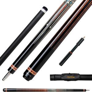 Taco de billar profesional de fibra de carbono Moyerely 11,8/12,5 mm + funda