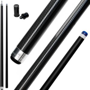 Cue-King Pro Series - Taco de billar carbono 58" 18 oz 2 piezas
