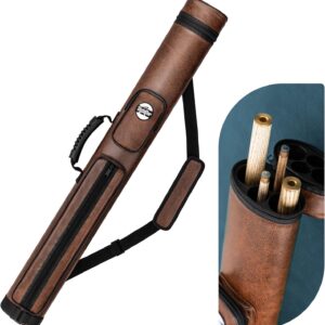 Trymaker Estuche rígido para 2 tacos de billar