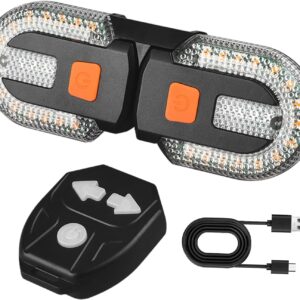 Luz trasera bici con mando a distancia - 5 modos y luz de freno