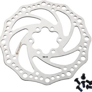 Teyssor Rotor freno disco 180 mm, 6 tornillos, compatible MTB/road