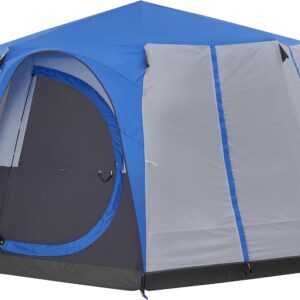 Tienda octogonal Coleman para 6 personas, resistente al agua