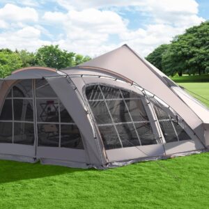 Tienda Campana DanCoom 8-12 personas, impermeable y amplia