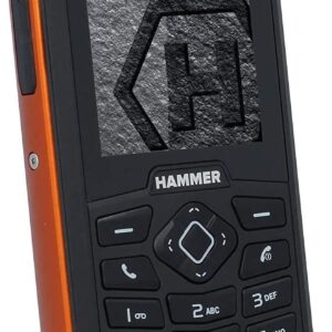 Hammer H Teléfono Resistente, 2.4", Batería 2000mAh, IP68