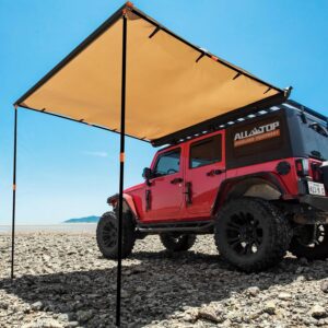 Toldo ALL-TOP 4.6x6.6 pies, UV50+, resistente intemperie