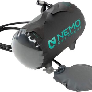 Nemo Helio Dark Verglas - Ducha a presión portátil