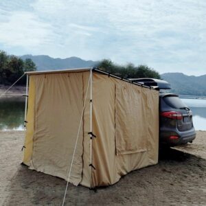 Toldo para SUV 160x200cm - Instalación en riel del techo