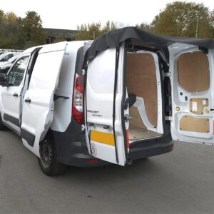 Cubierta toldo puerta granero VW T4/T5/T6 Oxford 210D negra