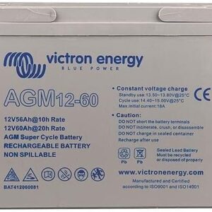 Batería AGM 12V 60Ah Victron Energy Ciclo Profundo