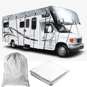 Funda Oxford 210D para autocaravana 12m x 3m gris