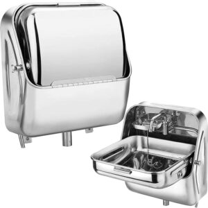 Fregadero plegable acero inoxidable para autocaravana