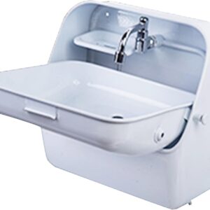 Fregadero plegable acero inoxidable para caravana
