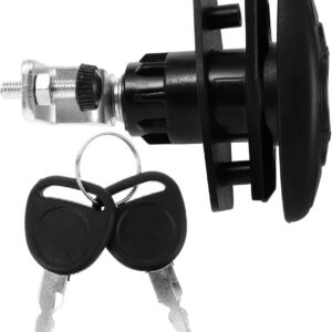 Cerradura STOBAZA para autocaravana, manija en T, negro