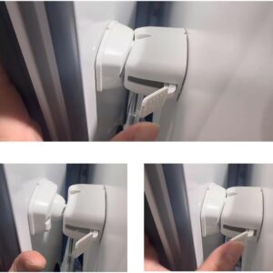 Clip de puerta para autocaravana negro - Etomvoop