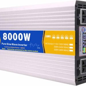 Inversor 8000W onda pura CC/CA 220V para solar