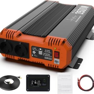 Inversor onda pura 3500W CC/AC para hogar y autocaravana
