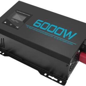 Inversor 3000W/6000W onda pura para autocaravanas y exteriores
