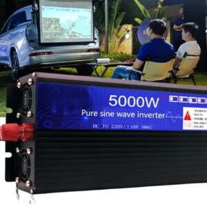 Inversor solar 5000W CC/CA con pantalla LCD - 12-72V