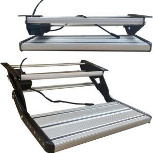 Escalón eléctrico plegable para autocaravana