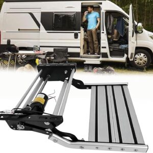 Escalones eléctricos retráctiles 24V para autocaravanas