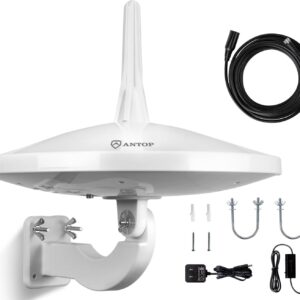 Antena HDTV AT-415B Anteris con amplificador Smartpass 720°