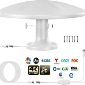 Antena TV RV amplificada HD DTB TECH - Recepción digital