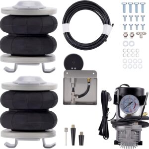 Kit suspensión neumática trasera 2x + compresor 12V para Fiat Ducato y similares
