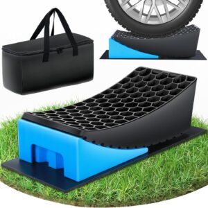 Rampas niveladoras para coche y autocaravana (2 uds., 5 t)
