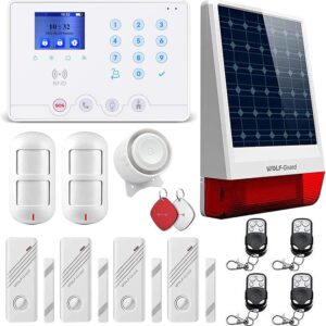 Alarma Hogar Wolf-Guard W4Q 4G/Wi-Fi con Sirena Exterior