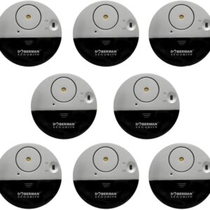 WER Doberman Alarma Ventana Ultradelgada 100dB - 8 unidades