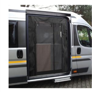 Mosquitera magnética para puerta corredera de furgoneta