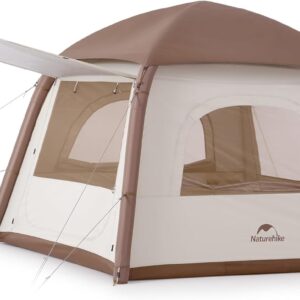 Naturehike Ango Air - Tienda inflable 3 personas, impermeable y rápida