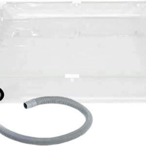 Plato de ducha portátil con válvula de drenaje - Ideal para camping y viajes