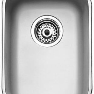 TEKA Fregadero bajo encimera 1 cubeta acero inoxidable 18/10, 45 cm