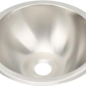 Fregadero redondo 304 inoxidable para RV y barco