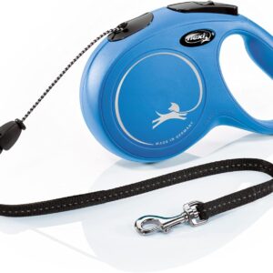 Correa extensible FLEXI Classic M 8 m azul, hasta 20 kg