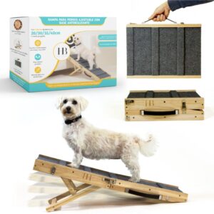 Rampa plegable para perros pequeños y gatos hasta 15 kg