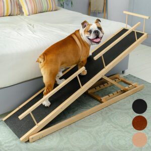 Rampa de madera para cama de perro PRIORPET - Abedul