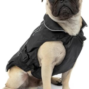Kurgo North Country: Abrigo impermeable y reflectante para perro