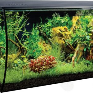 Acuario Fluval de vidrio 4000 g, negro