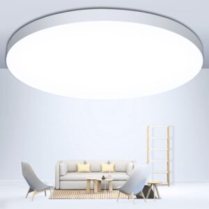 OUILA Plafon LED Techo 24W 2000LM Blanco Frío Ø28cm