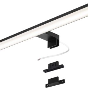 Alpinaluz Aplique LED Baño 12W 4000K IP44 Negro