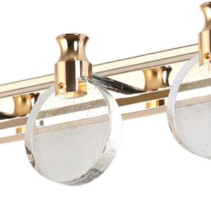 Lámpara de baño LED APBEAM con cristal K9 y base de hierro