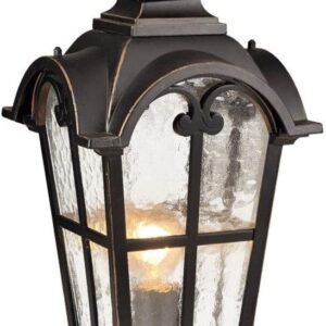 Lámpara de columna china para exterior, LED resistente al agua