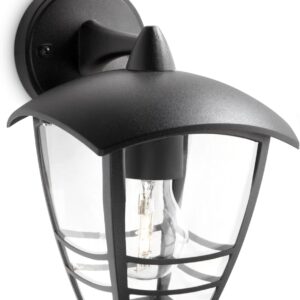 Aplique Philips MyGarden Creek negro para exteriores